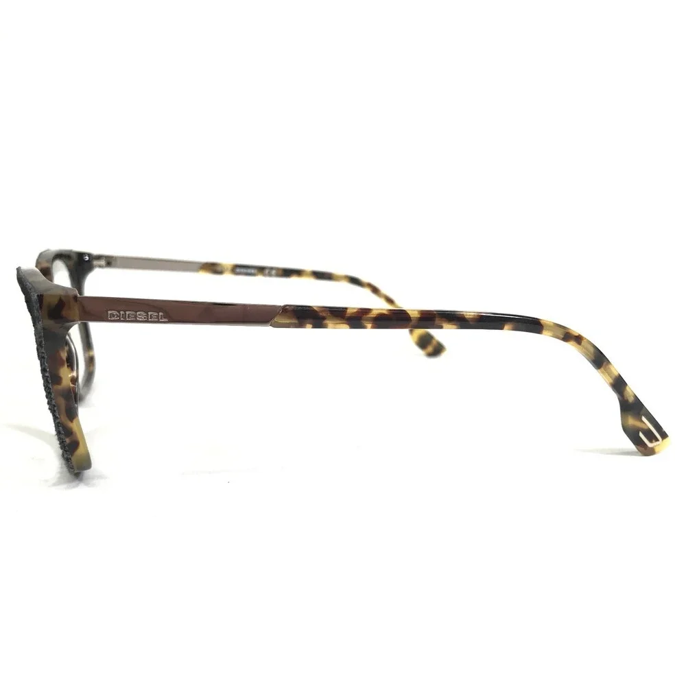 Diesel Eyeglasses Frames DL5116 col.053 Blue Denim Brown Tortoise 53-16-145